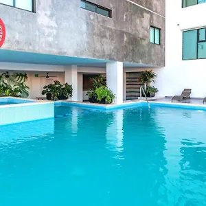 ¡nuevo! Depto. Céntrico Con Alberca Y Jacuzzi Apartamento